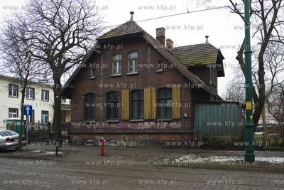 Gdańsk. Nowy Port. Willa przy ul. Wolności 25.
17.02.2017
fot....