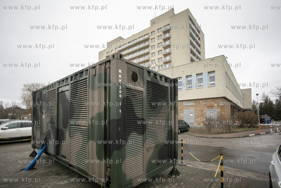 Szpital tymczasowy w Sopocie. Powstał w budynku sanatorium...