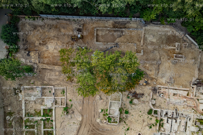 Sopot. Fundamenty miejskiej cegielni działającej...