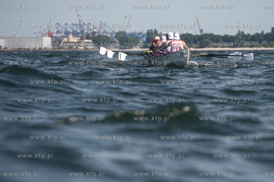 Brzeźno. Mistrzostwa Europy w Wioślarstwie Morskim....