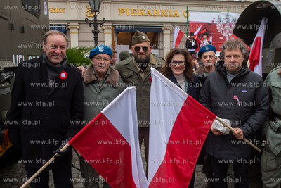 Gdańsk. Parada z okazji Narodowego Święta Niepodległości....