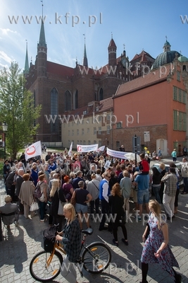 Gdańsk, Święto ulicy Świętego Ducha. Odsłonięcie...
