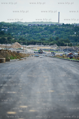 Gdansk. Budowa ulicy Nowej Lodzkiej oraz nowej lini...