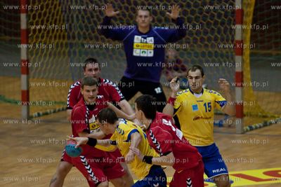 Gdansk. Hala AWFiS. I Liga Piłki Recznej Mezczyzn....