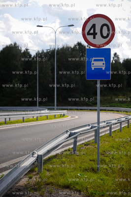 Obwodnica Slupska, Droga krajowa nr 6.
06.09.2011
fot....