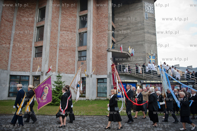Gdansk. Kosciol p.w. Opatrznosci Bozej. Wizyta watykanskiego...
