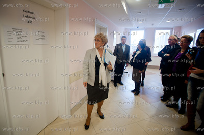 Gdansk. Uroczystosc zakonczenia II etapu rozbudowy...