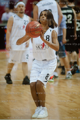 Sopot. Ergo Arena. Mecz pokazowy kosyzkowki Gortat...