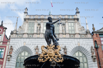 Gdansk. Obchody 380 urodzin Fontanny Neptuna. Uroczysta...