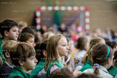 Gdansk Chelm. Sala gimnastyczna Szkoly Podstawowej...