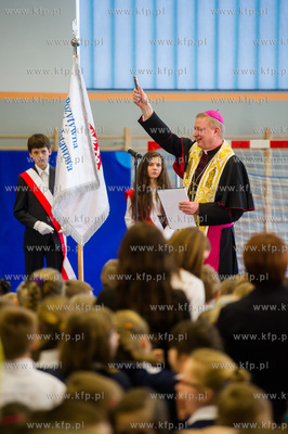 Gdansk. Uroczystosc nadania imienia Arkadiusza Arama...
