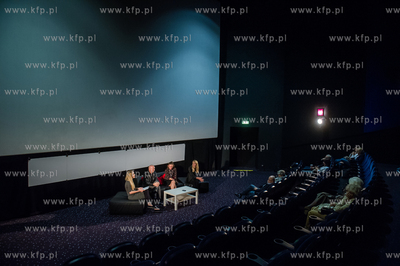 Gdynia. Multikino. Festiwal Filmow w Gdyni. Spotkanie...