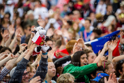 Gdańsk. Plac Solidarności. Światowe Dni Młodzieży...