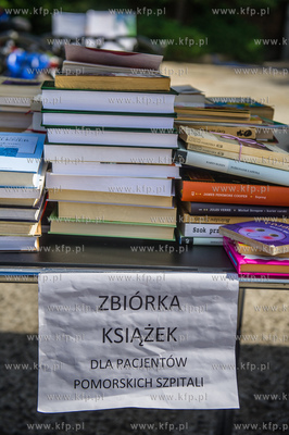 Gdańsk. Targ Węglowy. Przygotowane na czas Jarmarku...