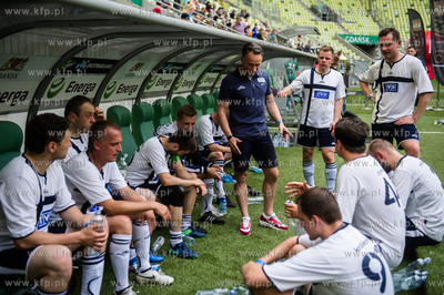 Energa Stadion Gdańsk. Charytatywny mecz piłkarski...