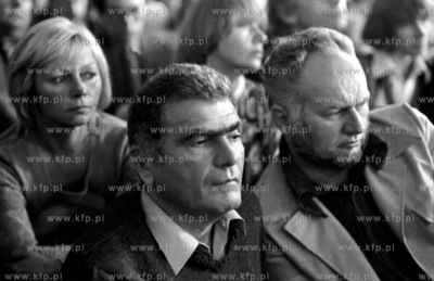 GDANSK , FORUM SFP. Janusz Morgenstern i Jerzy Bajdor,...