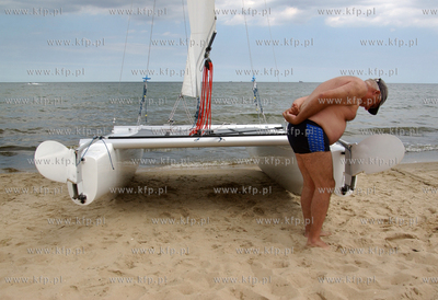 Sopot. Oficjalna prezenatacja i chrzciny nowego zaprojektowanego...