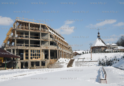 Zima w Centrum Edukacji Promocji Regionu w Szymbarku...