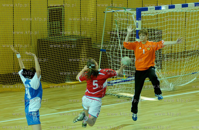 Gdynia. Mecz towarzyski Polska - Rosja  w pilce recznej...