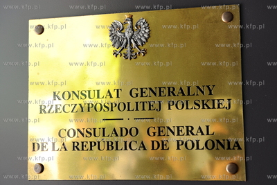 Hiszpania. Barcelona. Konsulat Generalny  RP w Barcelonie...