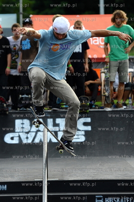 Gdansk. Plac Zebran Ludowych. Festiwal Sportow Ekstremalnych...