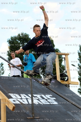 Gdansk. Plac Zebran Ludowych. Festiwal Sportow Ekstremalnych...