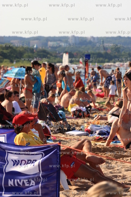 Dlugo wyczekiwane slonce od razu przyciagnelo amatorow...