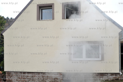 Sopot. Ulica Malopolska 54. Niegrozny pozar wybuchl...