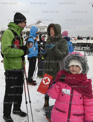 Sopot. Plac Kuracyjny i Molo. Akcja Ultra Krew - bieg...