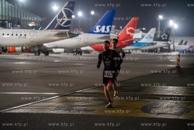 Nocny duathlon na Airport Gdańsk 24.05.2026. fot....