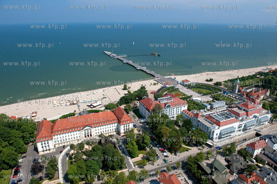 Sopot z lotu ptaka. 28.06.2009 fot. Kacper Kowalski...