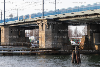 Most Siennicki w Gdańsku. 4.01.2025 fot. Daniel Słoboda...