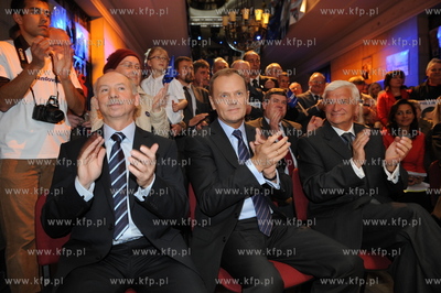 Gdansk. Konwencja wyborcza Platformy Obywatelskiej...