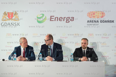 Uroczyste podpisanie umowy sponsorskiej oraz nadania...