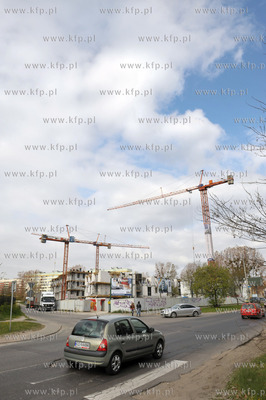 Gdansk Przymorze. Budowa apartamentowca Rezydencja...