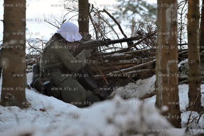 Rekonstrukcja bitwy w Ardenach przygotowana przez Muzeum...