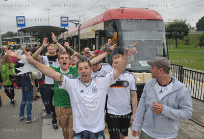 Mistrzostwa Europy w pilce noznej Euro2012. Kibice...