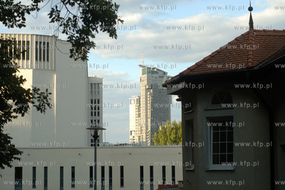 Gdynia. Panorama miasta z okolic Kamiennej Gory.  Po...