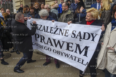 Gdańsk, Nowe Ogrody. Gdańscy sędziowie solidarni...