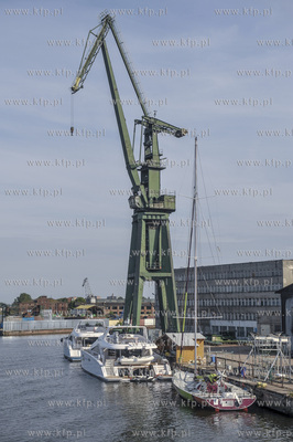 Gdańsk. Tereny dawnej Stoczni Gdańskiej a wcześniej...