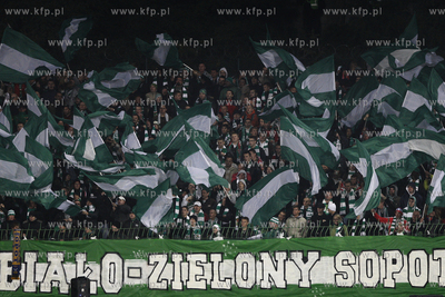 Gdansk. Mecz o mistrzostwo Ekstraklasy : Lechia Gdansk...