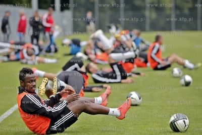 Gdansk. Boisko treningowe przy ul Traugutta. Pierwszy...