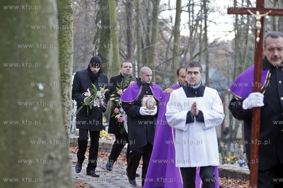 Sopot. Cmentarz Komunalny. Pogrzeb aktorki Joanny Bogackiej.
03.12.2012
fot....