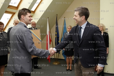 Zmiana komendanta miejskiego sopockiej policji. Nz....