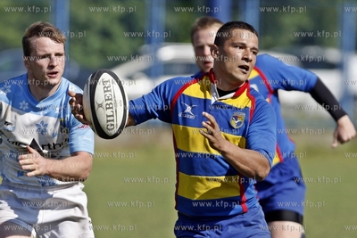 Sopot. I Liga Rugby. Mecz Ogniwo Sopot - Juvenia Krakow....
