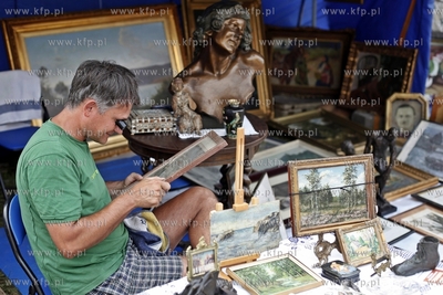 Gdansk. 753 Jarmak sw.Dominika. Nz stoiska przy ul...