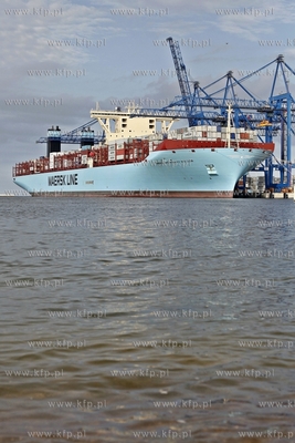 Najwiekszy kontenerowiec swiata Maersk Mc-Kinney Moller...