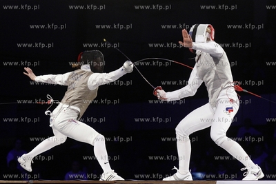 Gdańsk. Hala AWFiS. Puchar Świata we Florecie Kobiet...