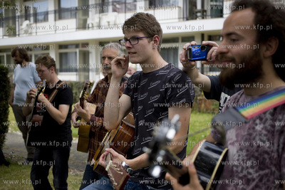 Gdańsk. Dwór Prawdzica w Jelitkowie. Festiwal Świat...