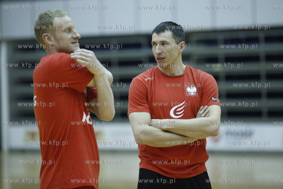 Gdańsk. Hala AWFiS Trening reprezentacji Polskji w...